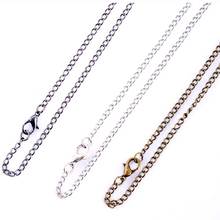 2016 New Arrival Retail 1pc High Quality Alloy Pocket Watch Chain Black/Silver//Bronze/Copper 3 Colors For Your Choice