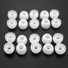 1Pairs Ear Pads For Earphone White Small Size Replacement Silicone EARBUD Tips For Skullcandy Sony Bluetooth