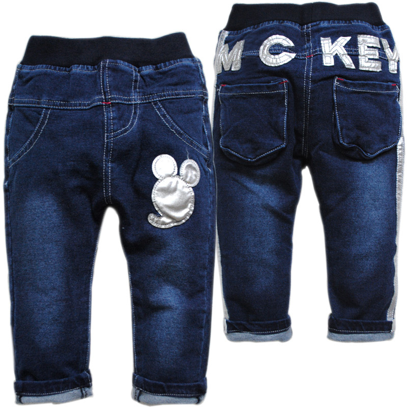 3685 pants trousers spring autumn soft denim casual pants baby boys girls jeans baby not fade