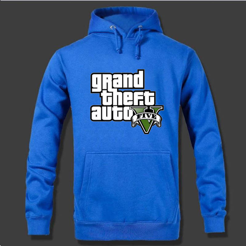 Unisex Gta 5 Hoodie Sweatshirt Videogames pullover Hooded Sweatshirt Hoodie coat Size XS 3XLin