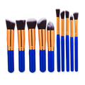 10pcs Professional Makeup Brush Set Blush Contour Eyeshadow Face Powder Foundation Eyebrow Blending Brush Kits Cosmetic