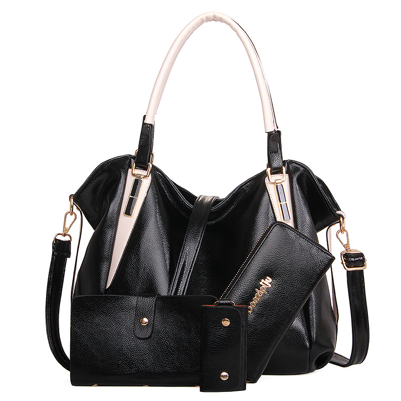 Women Bags famous brand leather handbag cross body bags for women Messenger bag hot four-piece set female purses and handbags