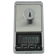 500 g x 0.01 g precisión escala Digital de bolsillo joyería de la escala onza OZ Gram Display LCD