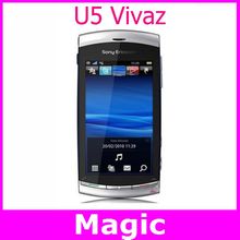Free Shipping U5 Original Unlocked Sony Ericsson Vivaz U5i 3G Wifi GPS Bluetooth FM Radio 8MP Camera Symbian smartphone