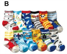 12pairs lot Kids Socks Baby New Born Boy Girl Casual Winter Meias Infantil Baby Slippers Anti