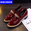 Flats Oxford Shoes for women 2017 fashion tassel Brogue Oxford Women Shoes moccasins sapatos femininos sapatilhas