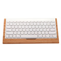 New Top SAMDI Bamboo Keyboard Stand Practical Base Holder For Apple iMac PC Computer Bluetooth Keyboard