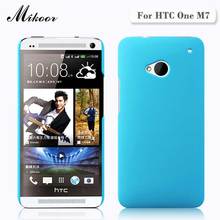 HIGH Quality Fashion Frosted Matte Plastic Hard sFor HTC One M7 Case For HTC One M7 Cell Phone Back Cover Case