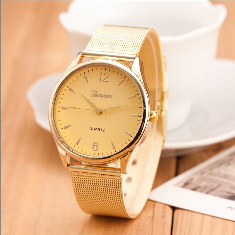 W18 2014 New Fashion Top Quality Famous Brand Design Luxury Watches Men Stainless Steel Strap Geneva