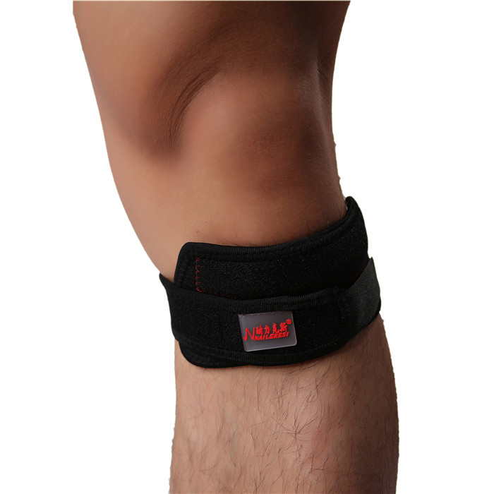 Leg Support Elastic(Rubber) Kneepad Joelheira for Sports Knee Protector