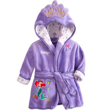 Charactor Robe Fleece Bathrobe Kids Children s Roupao De Banho Robes Christmas Baby Clothing Bath Robe
