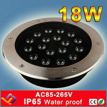 
18W RGB LED Underground Light Stage Stairs Garden Light Outdoor Buried Floor Lamp Waterproof stainless steel