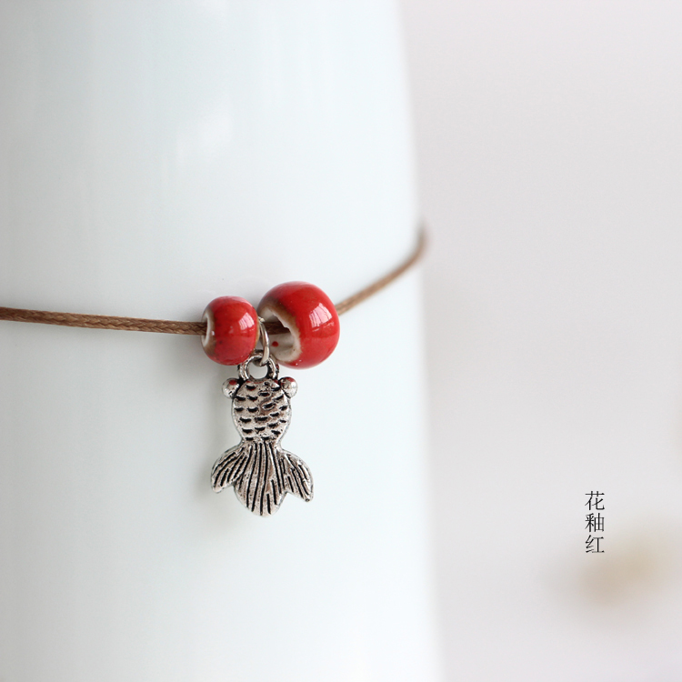 DIY Style: Beaded Ankle Bracelet photo pictures DIY Style: Beaded Ankle Bracelet