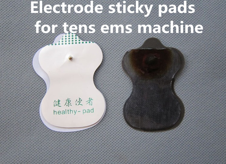 Electro Shock Electrode sticky pads accessories for tens ems machine health care device 20pairs lot YC