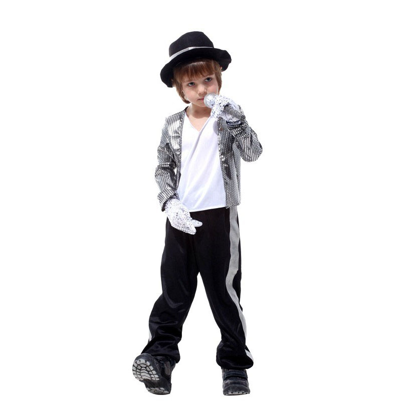 Costume コスチューム-Accessory Michael Jackson Silver Adult Glove Halloween Costume コスチューム Item