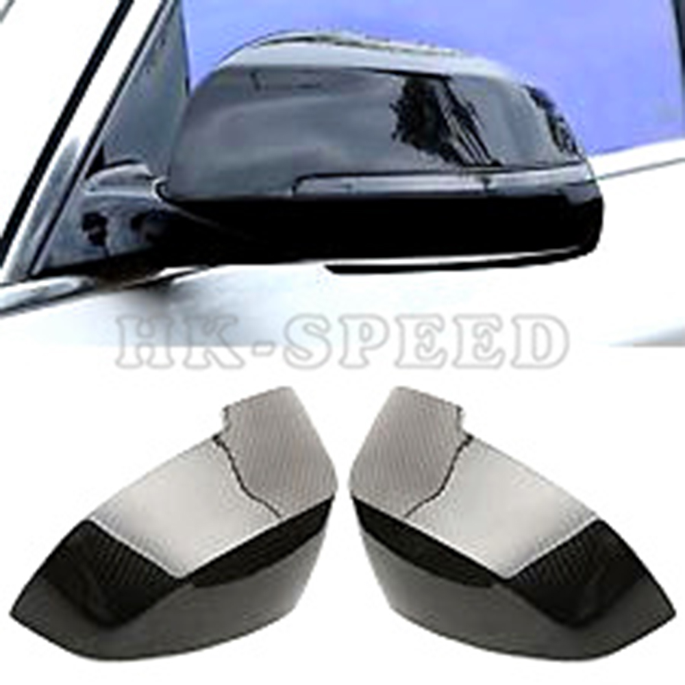 Free Shipping 2014 5Series 7Series Carbon Fiber Mirror Cover, Auto Car Mirror Caps For BMW (FIT F10 F12 5 Series 7Series )