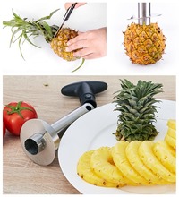 Pineapple Cutter Kitchen Accessories Household Items Stainless Steel Fruits Tools Pineapple Corer Slicers Peeler Kitchen Gadgets