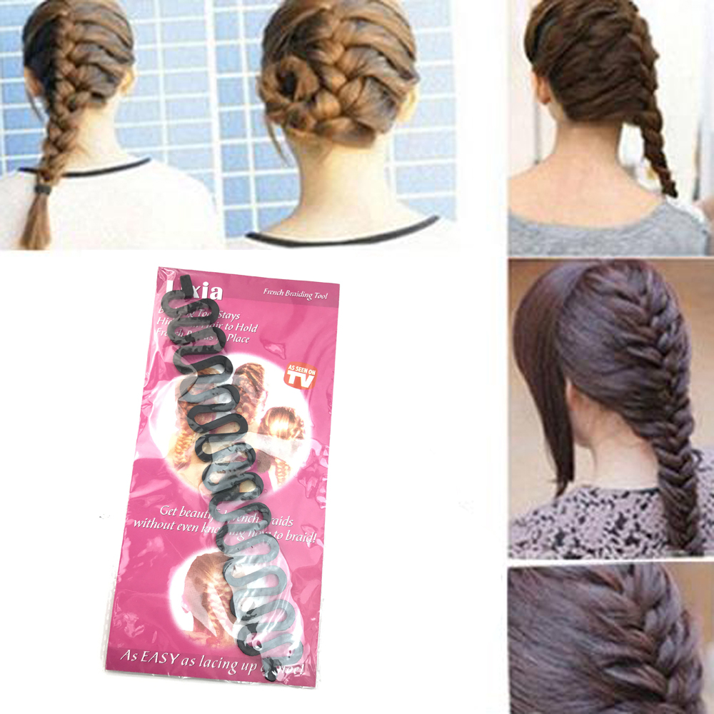 Fashion Women Lady French Hair Braiding Braider Tool Roller Roller