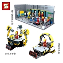 SY303/304/305 Super Hero Iron man Building Blocks Iron man dismantle machine Action Figure Compatible With Lego