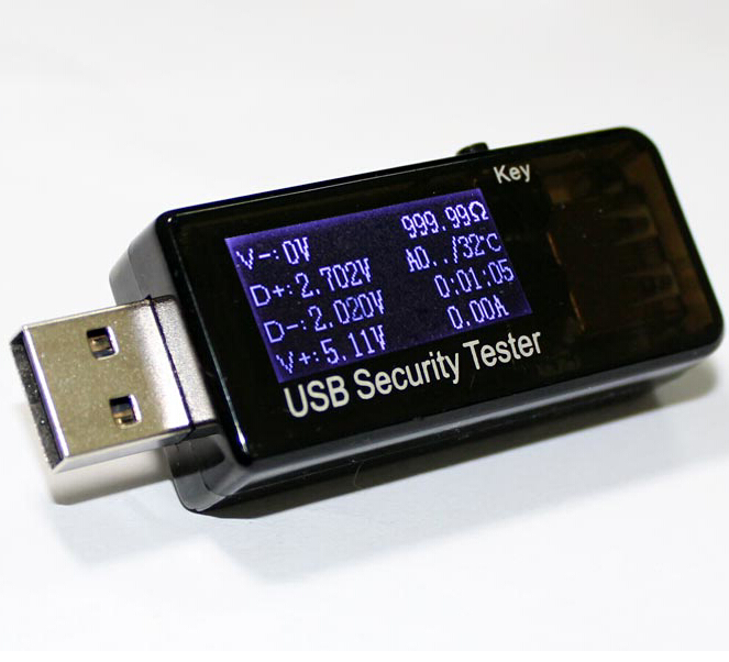 Цифровой Dispay 3 В-30 В Мини-Ток Зарядное Устройство Емкость Тестер USB Доктор QC2.0 быстрая зарядка power bank метр