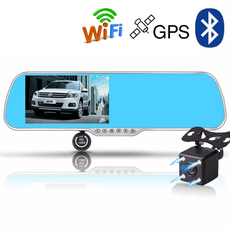 Hot Sale Android Rearview Mirror Car DVR Bluetooth GPS Navigator Car Camera Full HD 1080P Night Vision Video Recorder Dual Lens Hot Sale Android Rearview Mirror Car DVR Bluetooth GPS Navigator Car Camera Full HD 1080P Night Vision Video Recorder Dual Lens