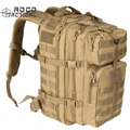 ROCOTACTICAL Military Rucksack Molle Assault Backpack 34L Army Patrol Double Shoulder Backpack 3P Attack Backpack TAN