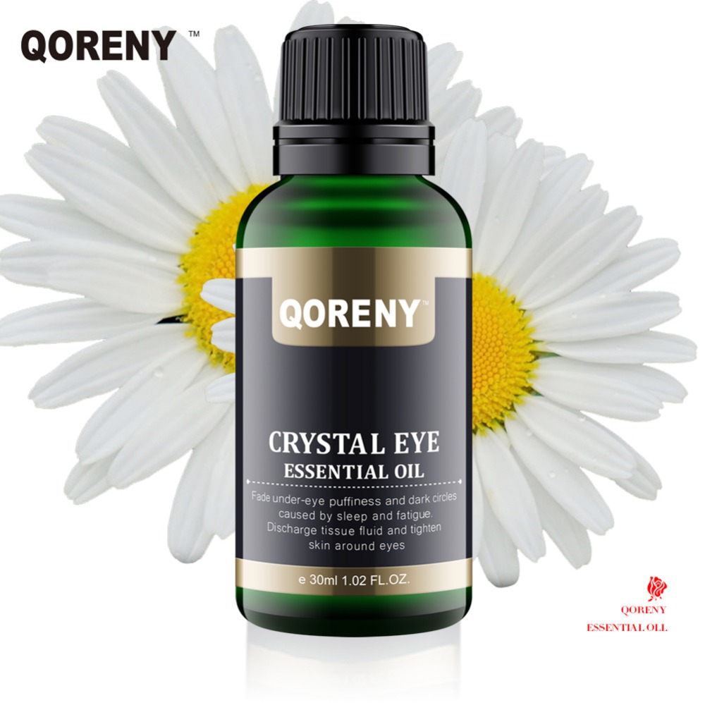 QORENY 30 ml 100% naturales de Cristal Ojo Aceite Esencial eliminar 