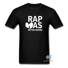 Wu Tang Clan T Shirt Hip Hop Rap Was Better Before Classic Logo Men’s T-Shirt Mens Womens harajuku Punk Rock New Fashion tshirt