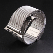 Original Milanese Loop strap Link Bracelet Stainless Steel band for apple watch 42mm 38mm Watchband