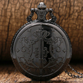 Japanese Kuroshitsuji Black Butler Sebastian Theme Pocket Watch With Necklace Chain Free Drop Shipping