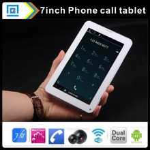 7 inch 2G phone call tablet Android 4.2 all winner A23 512M 8GB dual camera tablet with sim card slot gsm cheap 7inch tablets