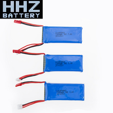 3pcs 7.4V 1200mAh Li-po Battery For WLtoys Quadcopter Drone V666 V262 V353 V333 V323 rc Helicopter part X101 MJX
