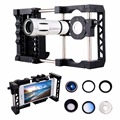 Phone Mount Holder Stabilizer Grip Cage System Telescope Macro Wide Angle Fisheye Lens Filter For iPhone
