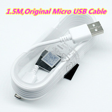 1.5M Original Micro USB Mobile phone charger cable, Data Cable For Samsung Galaxy Note 4 S4 S3, Fast Charging Cable