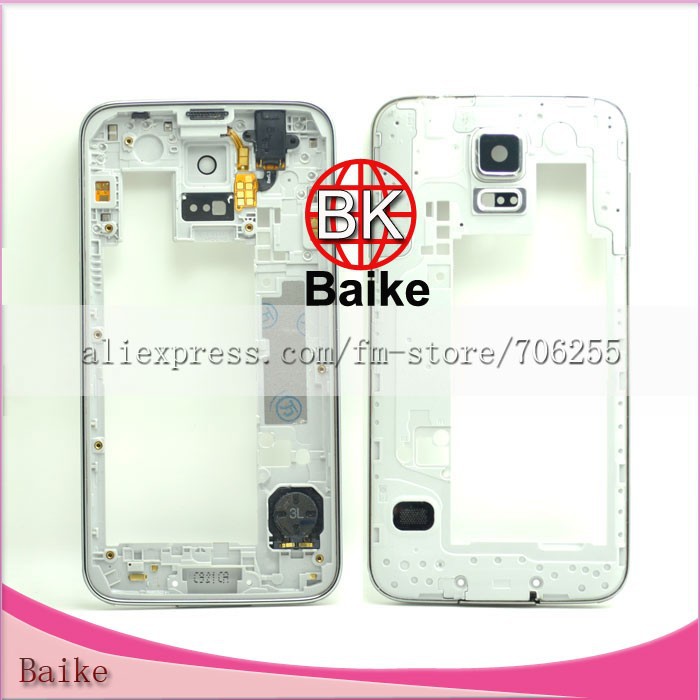 Samsung-Galaxy-S5-SV-G900F--Mid-Middle-Frame-Plate-Bezel-Cover-Housing-Case-Camera-Cover-17