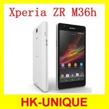 Sony Xperia ZR Original Unlocked Quad-core 3G&4G GSM RAM 2GB WIFI GPS 4.55” 13.1MP 8GB Sony M36h C5503 C5502 Mobile phone
