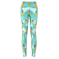 2015 New Summer Style Cartoon Leggings Women Digital Print Adventure Time Jake Dog Gym Clothes Sport