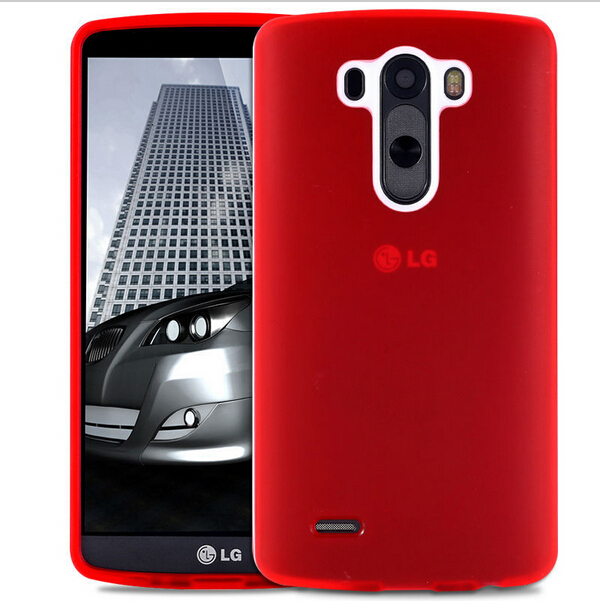 G 3 Hotsale Double Color Soft Gel TPU Smartphone Cover For LG G3 D858 D859 Matte