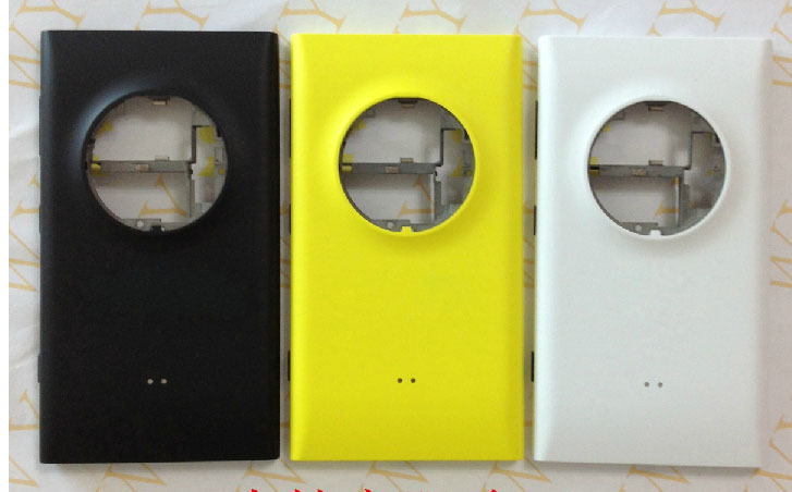 Original Black /White /Yellow Color For Nokia Lumia 1020 Battery Door Back Cover Housing Case   , Free Shipping