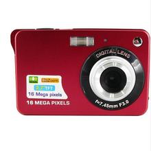 Newest 16Mp Max 3Mp CMOS Sensor Digital Cameras with 4x Digital Zoom and Rechareable Lithium Battery, Free Shipping