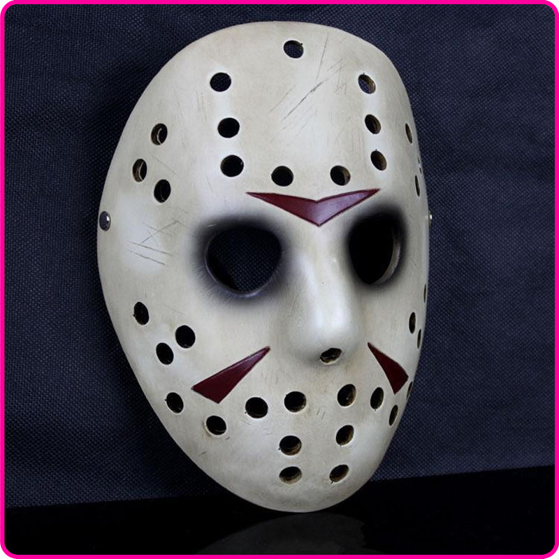 Movie Theme Friday The 13th Part 3 'Clean' Jason Voorhees Hockey Mask