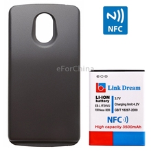 Link Dream High Quality 3500mAh Mobile Phone Battery with NFC Cover Back Door for Samsung Galaxy