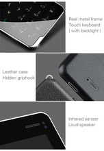 New Item Ultra Thin AIEK V5 Card Mobile Phone Pocket Mini Phone Touch Keyboard Quad Band