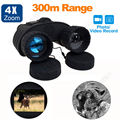 Free shipping Bestguarder300M GPS HD 720PWG 80 Infrared Night Vision IR Binoculars Telescope 4X50 Zoom 1