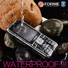 Waterproof Metal Big battery FORME X MAN Dual Sim Camera Torch celular cellphone original cell phone