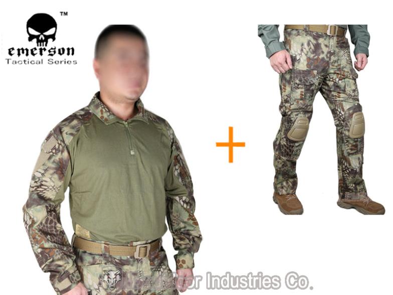 Emerson bdu G3 uniform shirt & Pants  airsoft  painball combat tactical military MR