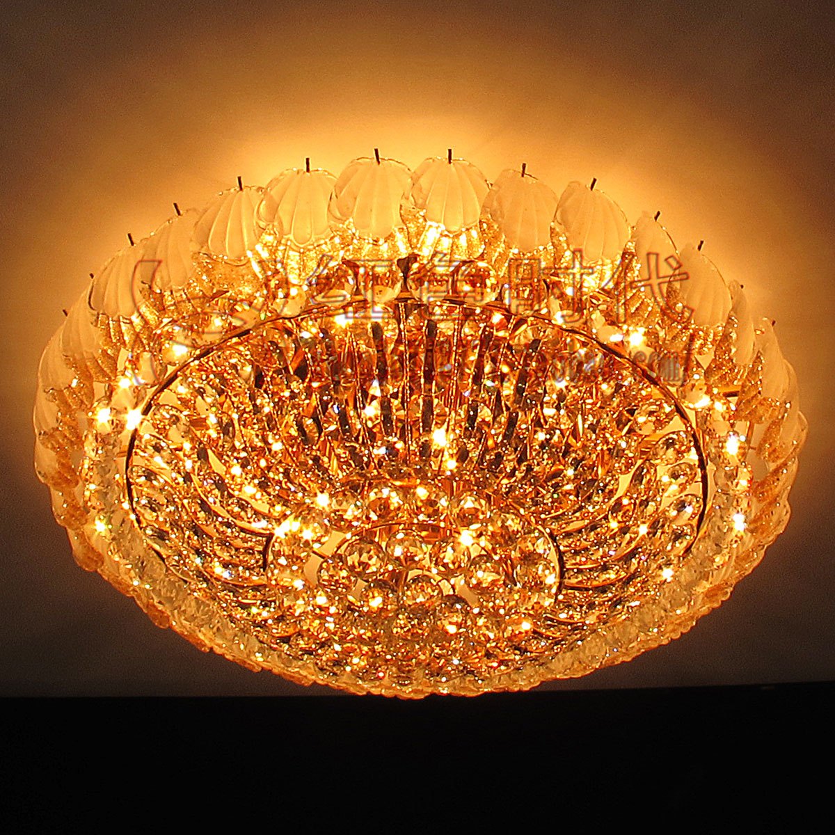 Online kopen wholesale big lighting lamp crystal modern uit china ...