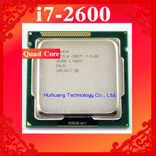 Core i7 2600 3.4GHz 8M SR00B Quad Core Eight threads desktop processors Computer CPU Socket LGA 1155 pin