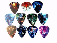 10pcs 0.71mm DOTA high quality two side earrings pick DIY design guitar accessries pick guitar picks