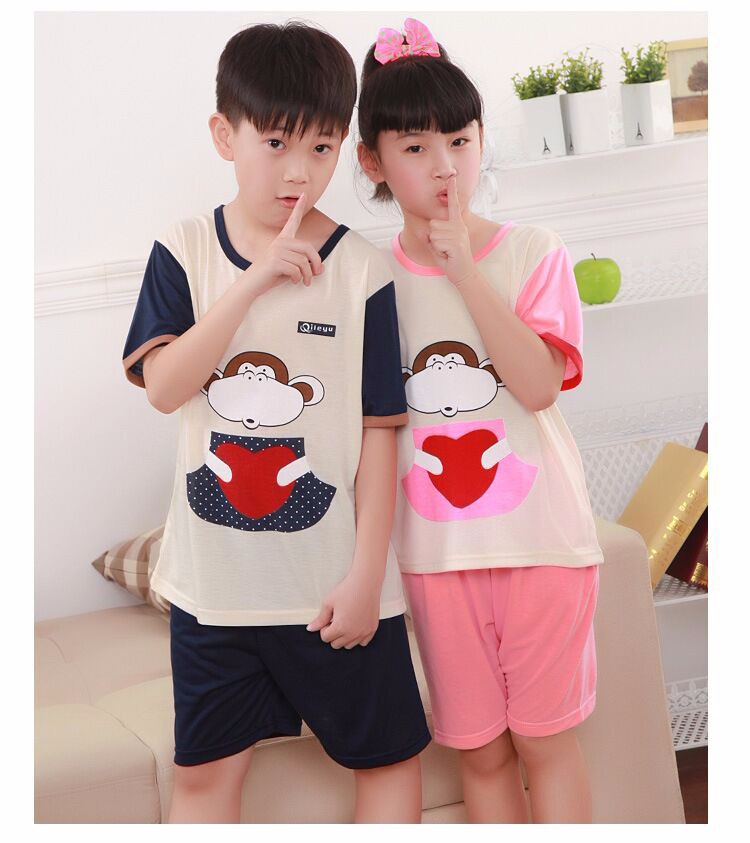 6 Family Matching Clothes Short Sleeve Tops+Shorts Family Set Clothes Printing Monkey Mother Daughter Family Matching Clothes
